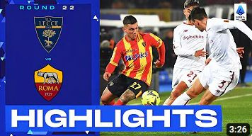 Lecce-Roma 1-1 | Lecce hold Roma to a draw: Goals & Highlights | Serie A 2022/23