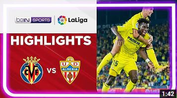 Villarreal 2-1 Almeria | LaLiga 22/23 Match Highlights