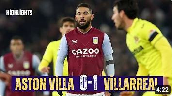 Aston Villa 0-1 Villarreal All Goals & Highlights - Friendly game