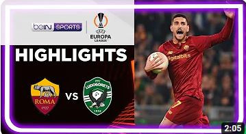 AS Roma 3-1 Ludogorets | Europa League 22/23 Match Highlights