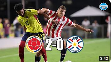 Colombia vs Paraguay (2-0) Resumen Completo y Goles | Amistoso 2022