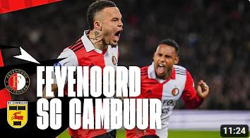 Highlights | Feyenoord - SC Cambuur | Eredivisie 2022-2023